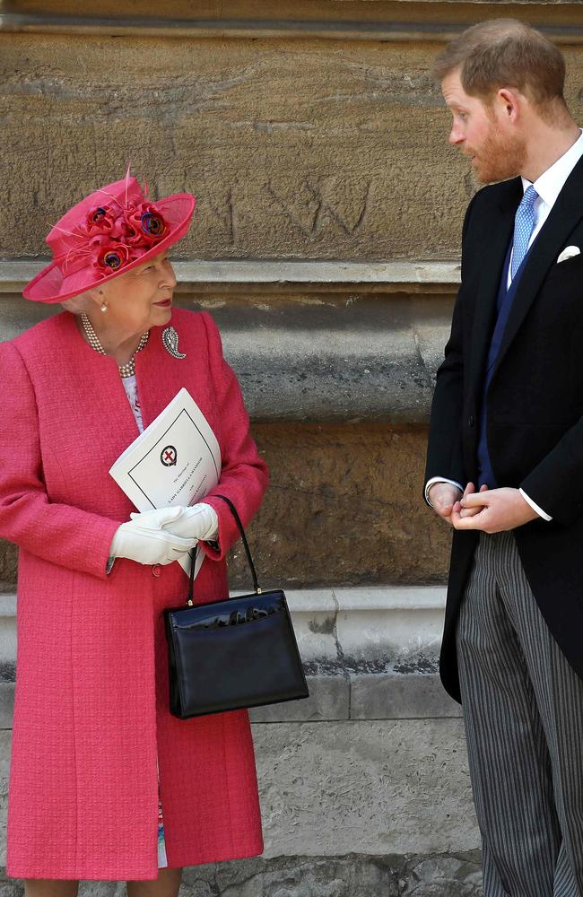 The Queen, with Prince Harry in May 2019, has always been close to her grandson but has been “deeply hurt” by has recent actions.