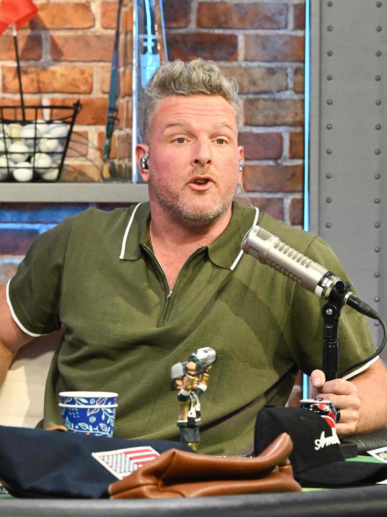 US sports analyst Pat McAfee. Picture: Candice Ward / GETTY IMAGES NORTH AMERICA