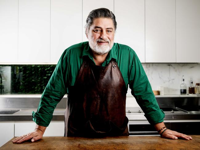 A healthy dish is top of Matt Preston’s menu after his dramatic weight loss. Picture: Nicole Cleary