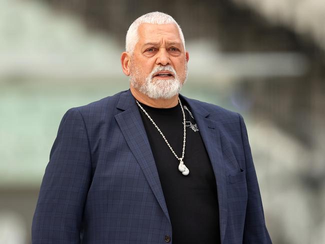 Mick Gatto will be pulling for the Pies on Saturday. Picture: Getty