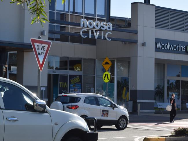 The Noosa Civic was the scene of two arrests related to the COVID-19 border closures.