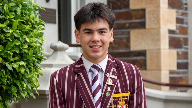 Prince Alfred College captain Max Whittle.