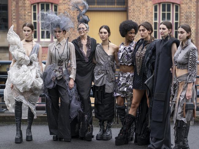 Graduate and Iranian-born designer Shiva Yousefpour is continuing her father’s fashion design legacy after fleeing political oppression. She has presented her designs at the TAFE NSW Fashion Design Studio hosted their 26th runway show The Innovators. Picture: supplied
