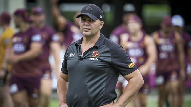 Seibold has defended the culture at the Broncos. AAP Image/Glenn Hunt.