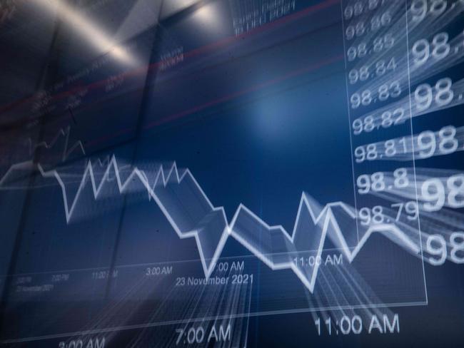 SYDNEY, AUSTRALIA - NewsWire Photos November 23, 2021: Information boards at the Australian Securities Exchange, Sydney. Picture: NCA NewsWire / James Gourley