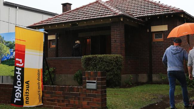 In Sydney, house values are rising while the available stock is falling. Picture: Toby Zerna