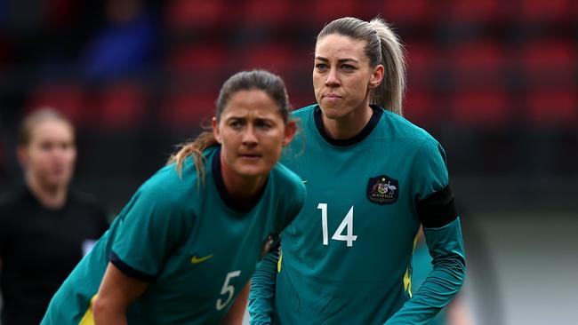 The Matildas have a tough draw at the Olympics. Picture: Dean Mouhtaropoulos/Getty Images