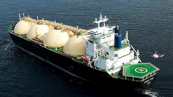 A Woodside LNG carrier.