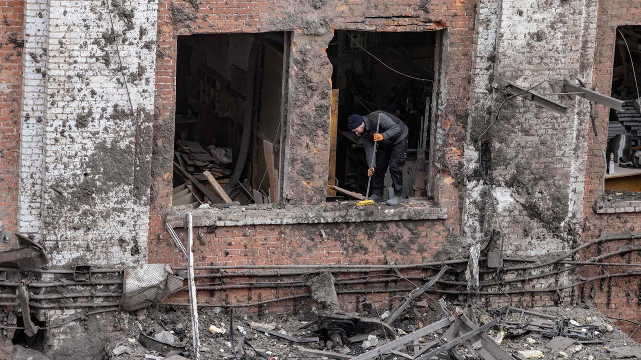 The Australian government’s travel advice for Ukraine remains at ‘do not travel’. Picture: Yevhen Titov/AFP
