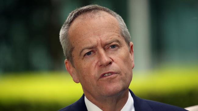 Bill Shorten is set to face a push from the Labor Left to endorse a UN treaty banning the development, storage and use of nuclear weapons. Picture Gary Ramage