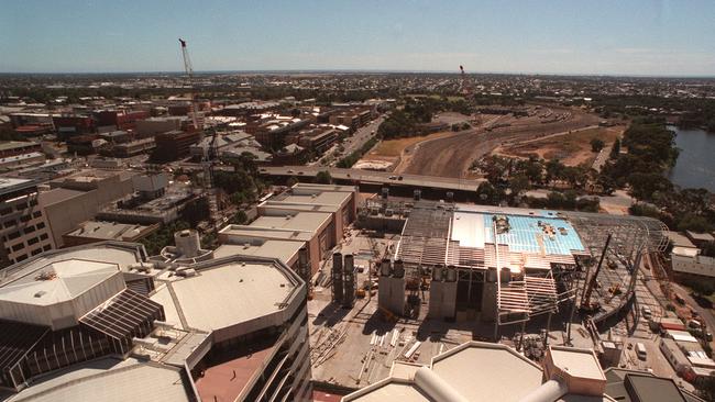 Upgrading the Adelaide Convention Centre.