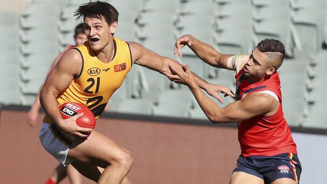 Jye Bolton in action for WA. Picture: Sarah Reed