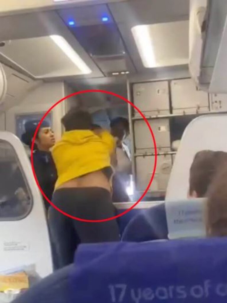 Passenger Sahil Kataria smacked pilot Anup Kumar on an IndiGo plane. Picture: Jam Press Vid/TIM