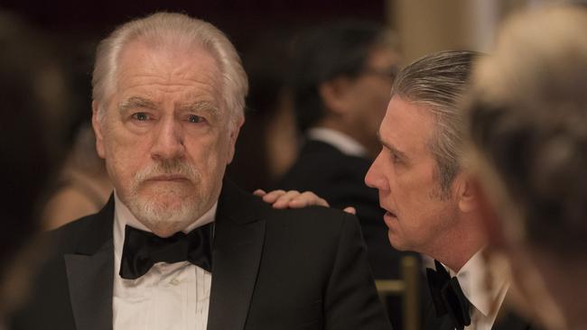 Brian Cox in a scene from Succession. Picture: HBO