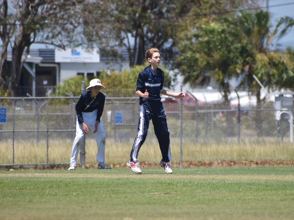 Cameron Tomerini for Brothers U13s cricket, October 25, 2021. Picture: Matthew Forrest