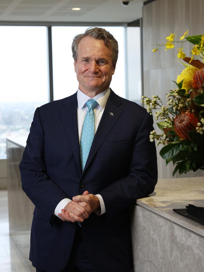 Bank of America CEO Brian Moynihan. Picture: John Feder