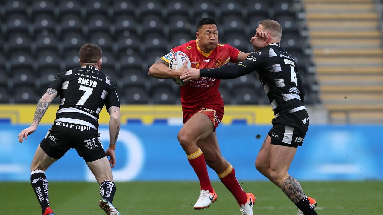 Folau will bring plenty of experience to the Tongan team. Picture: Nigel Roddis/Getty Images