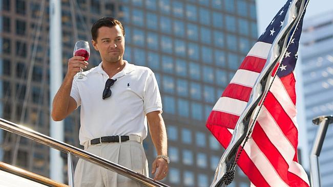 Leonardo DiCaprio as Jordan Belfort in a scene from "The Wolf of Wall Street." (AP Photo/Paramount Pictures and Red Granite Pictures, Mary Cybulsk, filed)