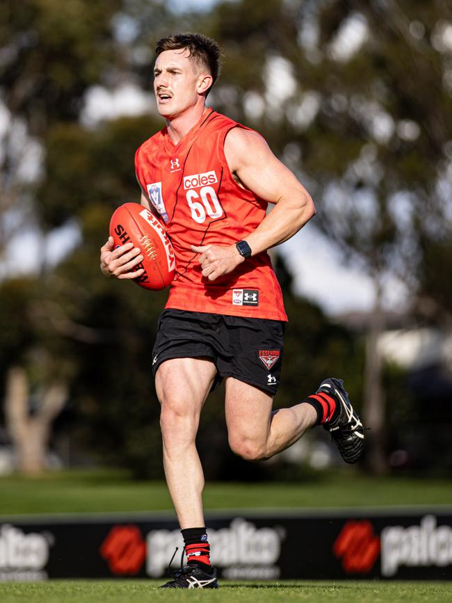 Tom Toma has headed back to Cohuna Kangas after one season with Essendon's VFL team. Picture: Essendon Football Club