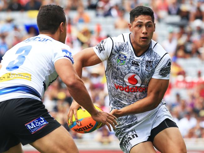 Roger Tuivasa-Sheck dazzled at the Auckland Nines. Picture: Mark Evans