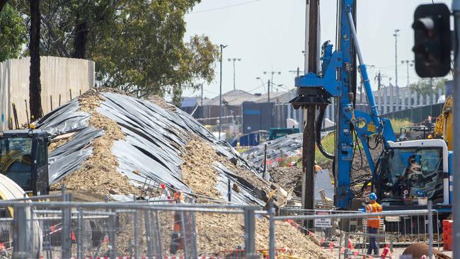 Pressure is mounting on the Andrews government to calm community fears over toxic soil in Melbourne’s west. Picture: Jay Town