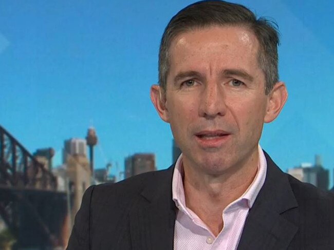 Finance Minister Simon Birmingham. Picture: ABC