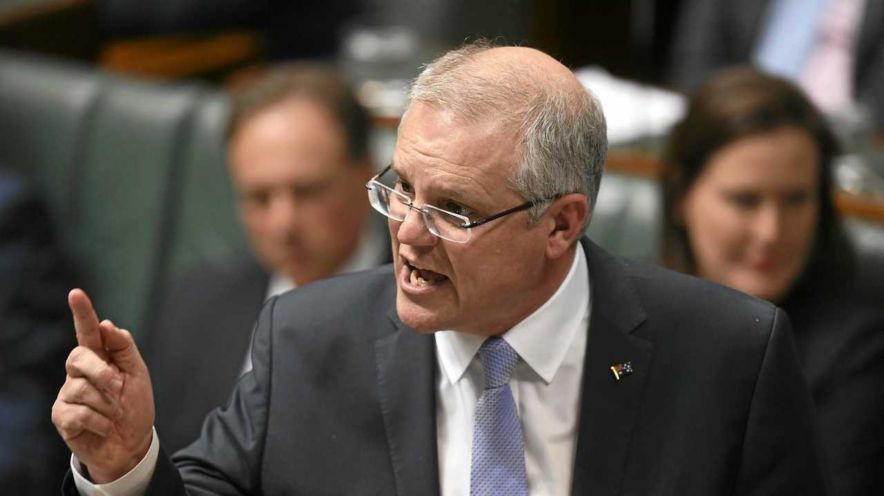 SHAMELESS: Scott Morrison (ScoMo) calling out other religious leaders for failure to act reeks of hypocrisy. Picture: LUKAS COCH