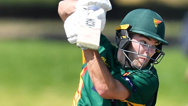 Caleb Jewell’s superb Marsh Cup form has seen him called up into the Tigers’ squad. Picture: AAP