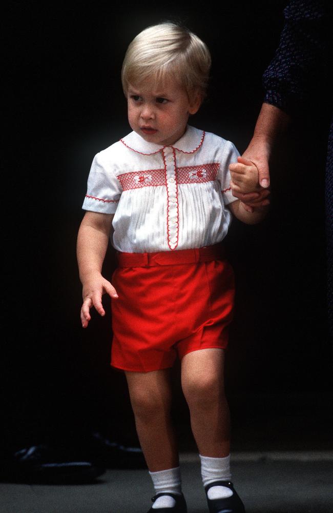 A young Prince William did the same thing to meet Prince Harry more than 30 years earlier.