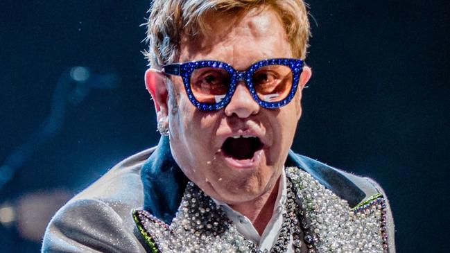 English singer-songwriter Elton John performs on stage during the 'Farewell Yellow Brick Road'-Tour in the Ziggo Dome in Amsterdam on June 8, 2019. (Photo by Ferdy Damman / ANP / AFP) / Netherlands OUT