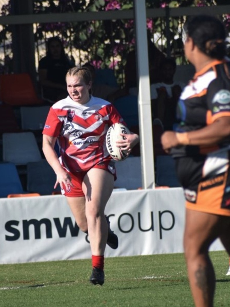 Rockhampton Rugby League open womenâ&#128;&#153;s semi-final, Wallabys versus Emu Park, Browne Park, July 22, 2023.