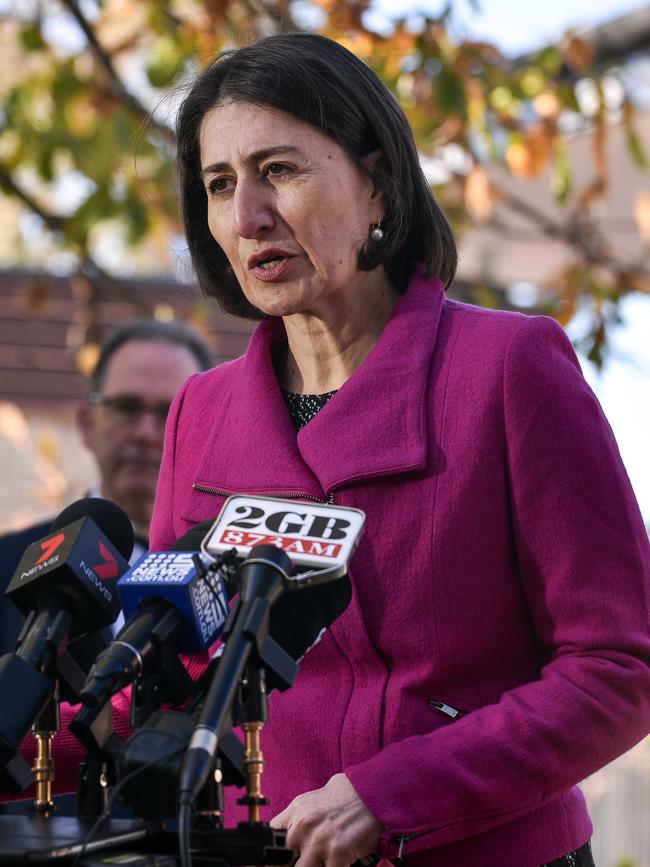 NSW Premier Gladys Berejiklian. Picture: Flavio Brancaleone