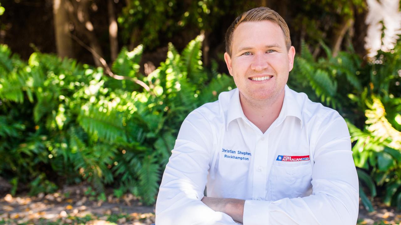 KAP candidate for Rockhampton Christian Shepherd was proud of his family’s historical connection to the Port Alma area.