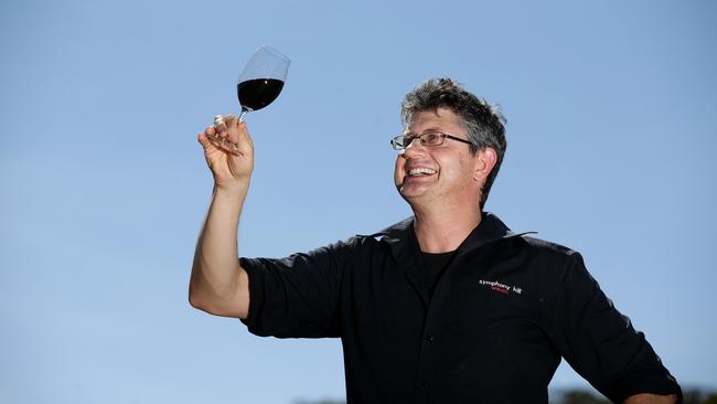 NOT CONCERNED: Symphony Hill Wines owner Ewen Macpherson believes the wine tariff won’t impact Granite Belt wineries. Pics Adam Head