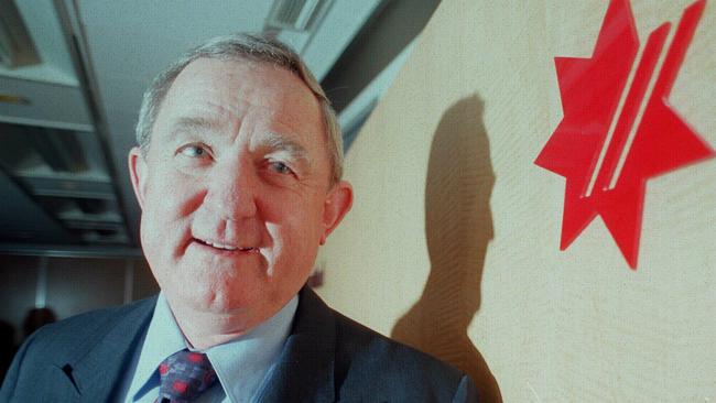 National Australia Bank’s then chief executive, Don Argus in 1997.