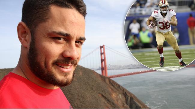 The alleged rape took place while Hayne was in the US with the 49ers.