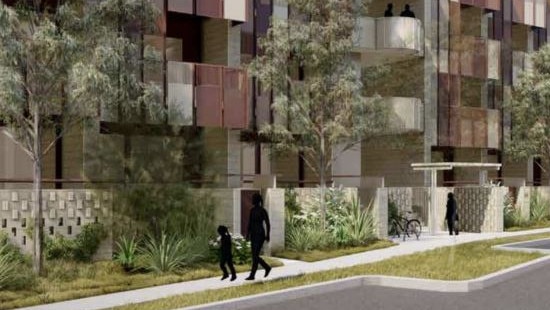 The development is earmarked for 100% social and affordable apartments for Queenslanders in need of safe and secure housing.