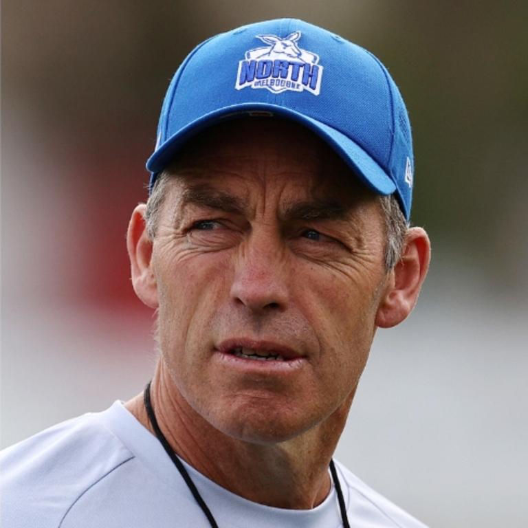 North Melbourne coach Alastair Clarkson