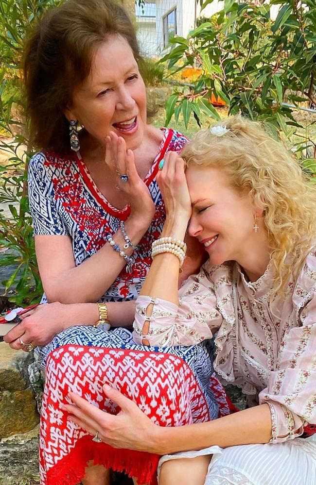 Nicole Kidman is moving back to Australia to be closer to her mum Janelle. Picture: Instagram