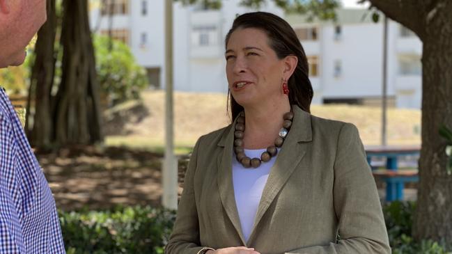 Senator Susan McDonald has flown into Cairns for the announcement. Picture: Ashley Pillhofer