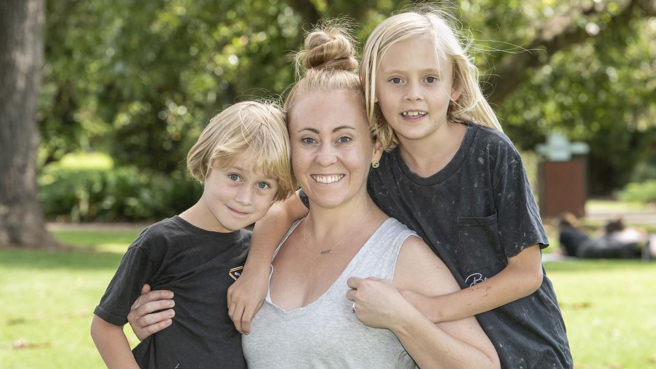 Families see in the first day of the year visiting Toowoomba’s ...