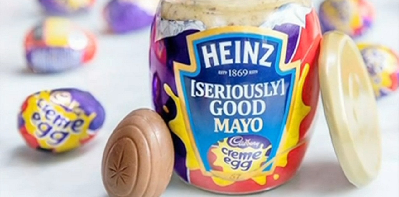 Heinz pairs with Cadbury to release creme egg-flavoured mayonnaise