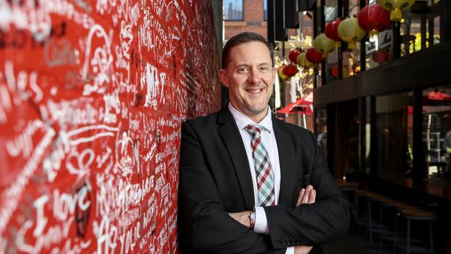 Head of the Australia China Relations Institute at UTS James Laurenceson. Picture: Hollie Adams