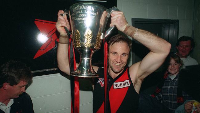 Tim Watson returned to help Essendon win the premiership in 1993.