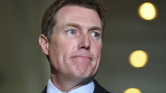 Attorney-General Christian Porter wants his anti-foreign influence laws to clear the Senate this week. Picture: AAP