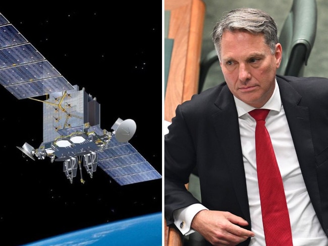 Labor’s defence plans in disarray with axing of satellite project.