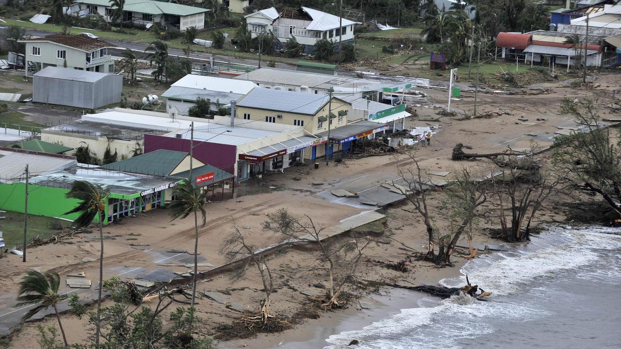 More than a decade after Cyclone Yasi smashed into North Queensland, towns like Cardwell are seeing house values rise as a result of the great pandemic migration to the regions. AFP PHOTO / Paul CROCK