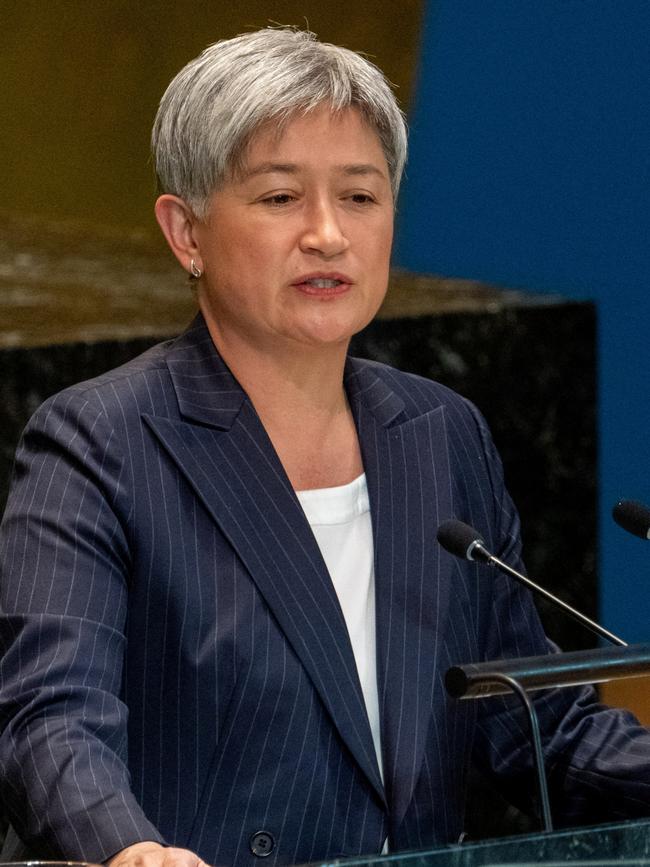 Foreign Minister Penny Wong. Picture: Reuters/David Dee Delgado