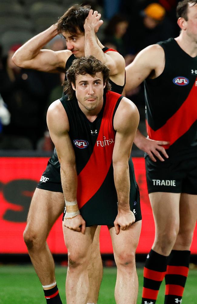 The Bombers were dealt a finals blow on Friday night. (Photo by Michael Willson/AFL Photos via Getty Images)