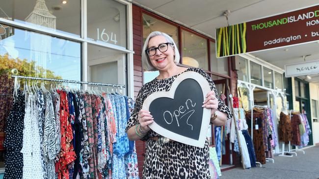 Andrea Trutwein, owner of House on Oxford, says the street has to hold on to its unique shops. Picture: AAP/Jono Searle